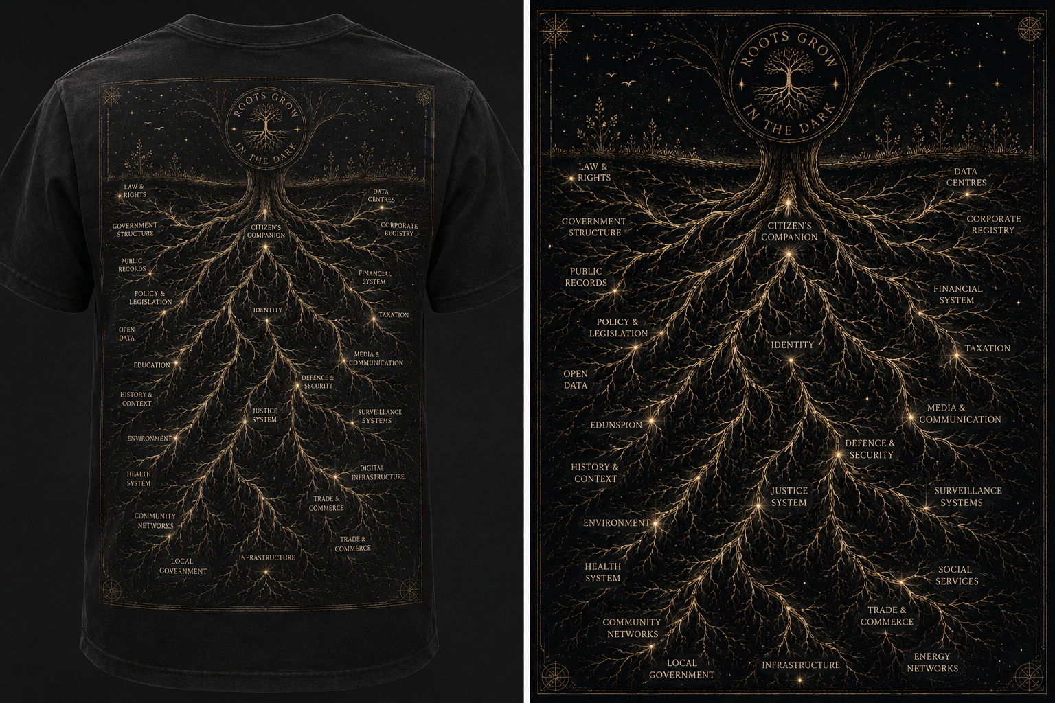 T-shirt design draft 1
